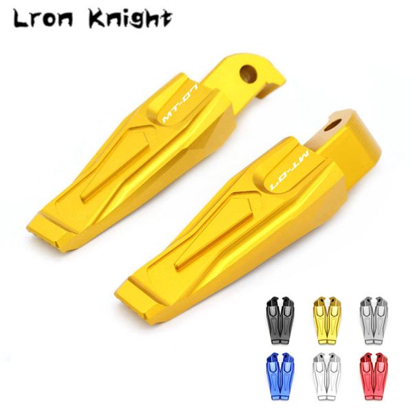 for mt-07 mt07 mt-09 mt09 mt 09 07 fz-07 fz-09 2014-2019 2018 2017 motorcycle cnc rear passenger foot peg footrests
